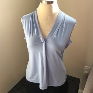 calvin klein periwinkle blue top